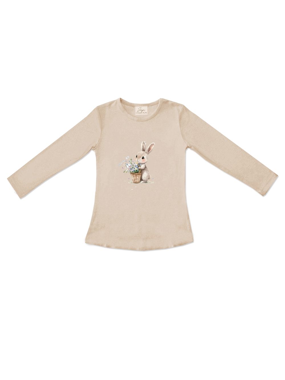 Dívčí tričo BUNNY s dlouhým rukávem