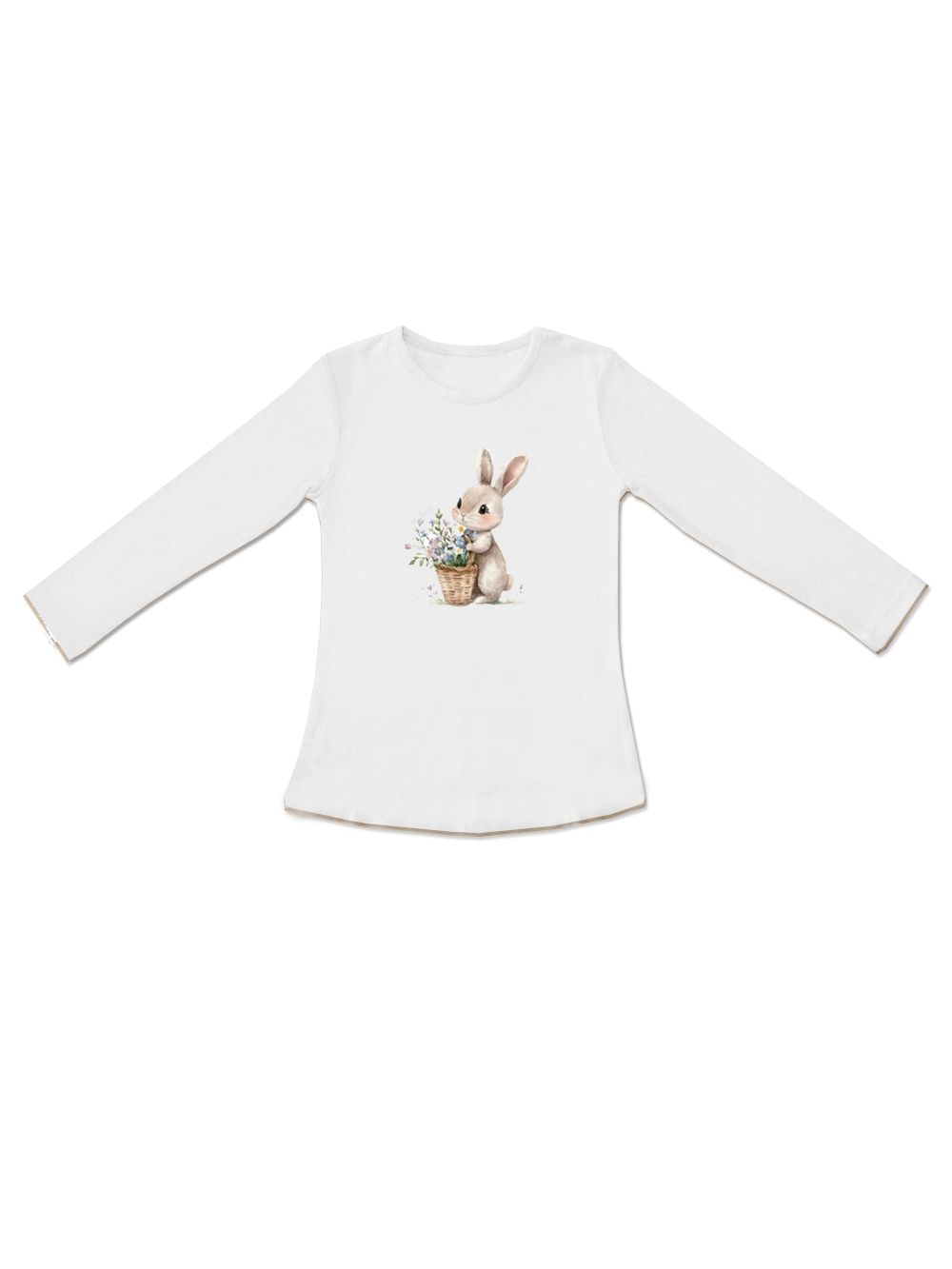 Dívčí tričo BUNNY s dlouhým rukávem