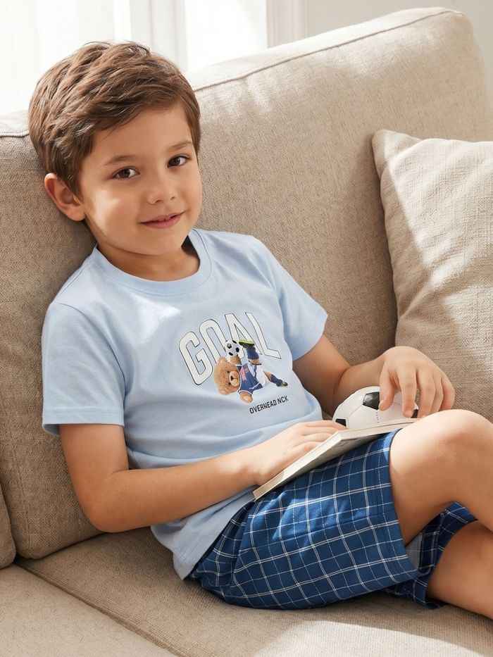 Chlapecké pyžamo GOAL s krátkým rukávem