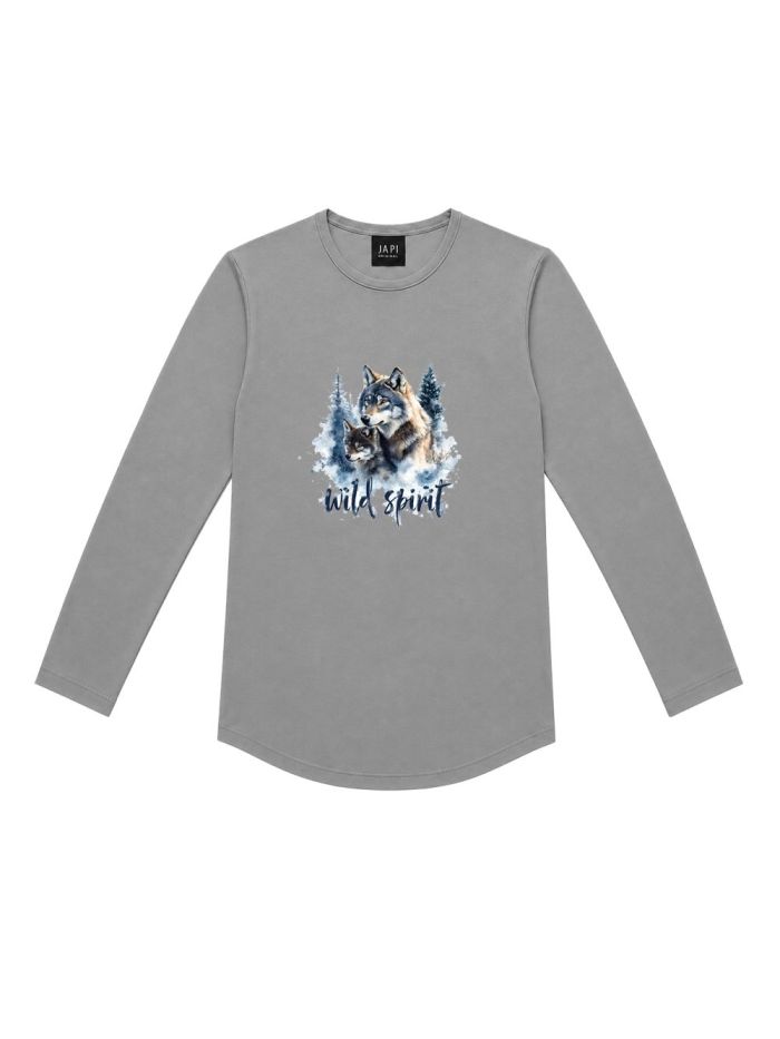 Chlapecké tričko WILD SPIRIT  s dlouhým rukávem