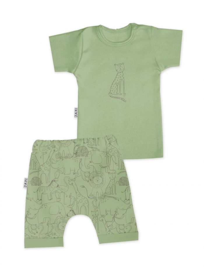 Set trička a kraťasov Safari