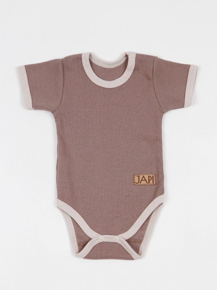 Dětské body BASIC BOY s krátkym rukávem