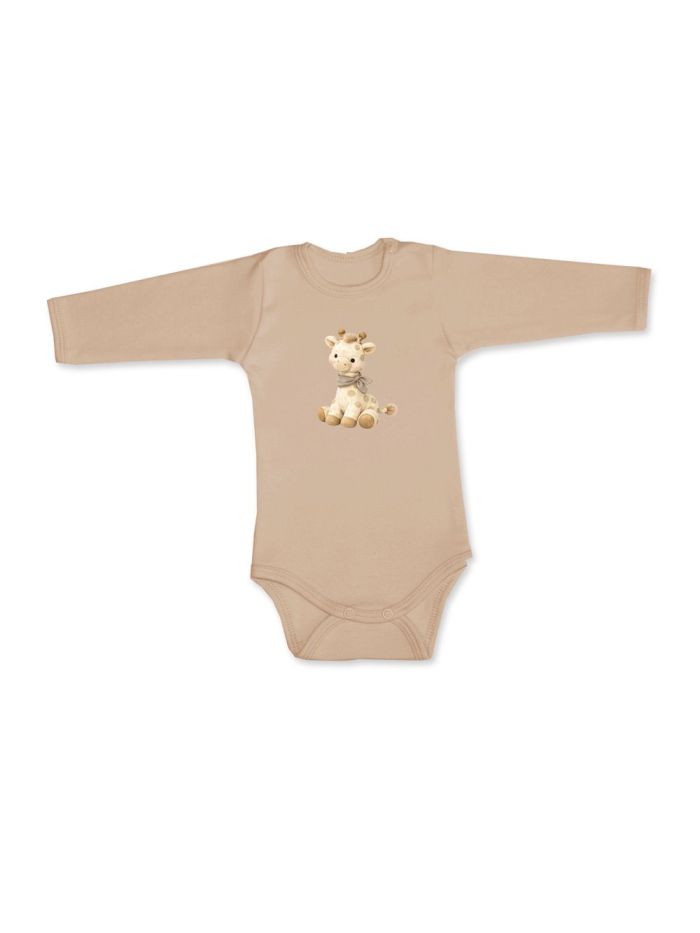 Dětské body GIRAFFE s dlouhým rukávem