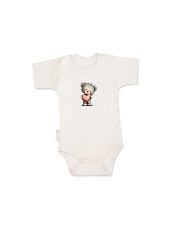 Dětské body LOVELY TEDDY s kratkym rukávem