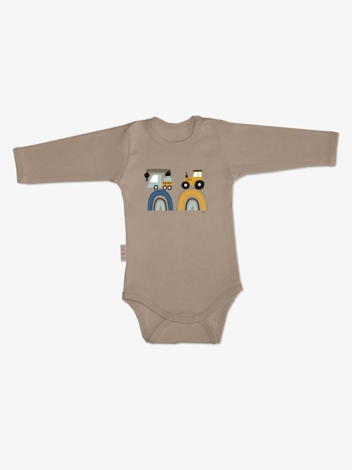 Dětské body WHEELS s dlouhým rukávem