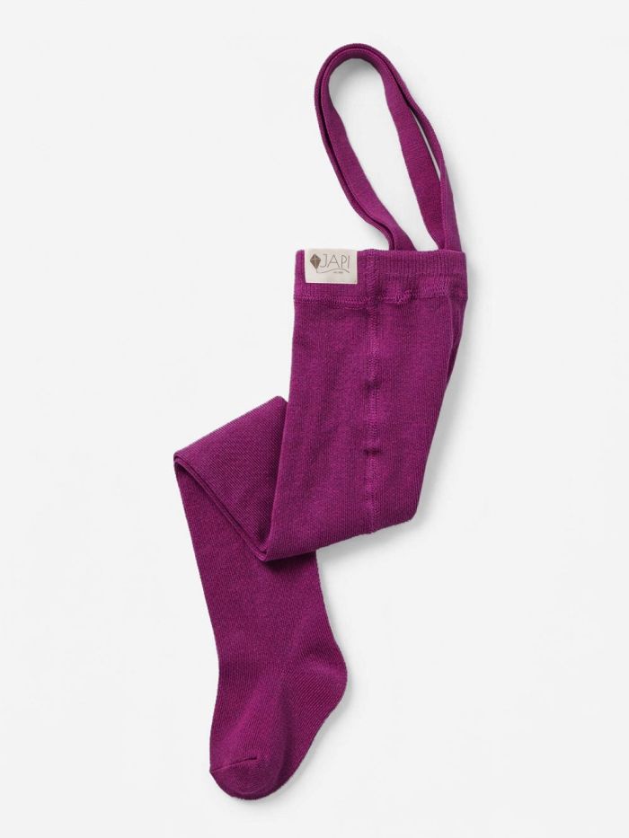 Dětské punčocháče s kšandami BAMBOO 2