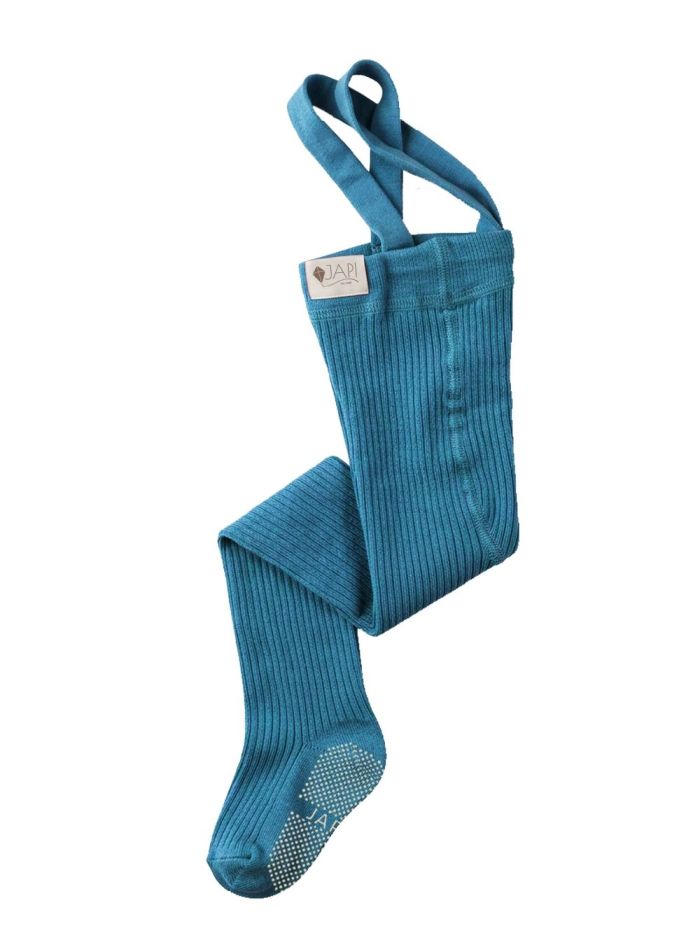 Dětské punčocháče s kšandami protiskluzové RIB SLIM 2