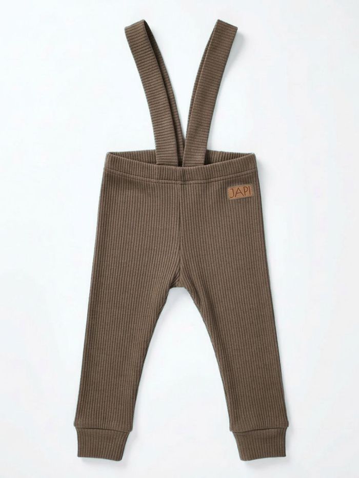 Dětské tepláky na šle NATURAL