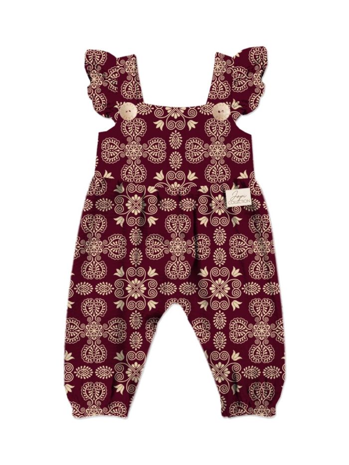 Dětské tepláky na šle ORNAMENT