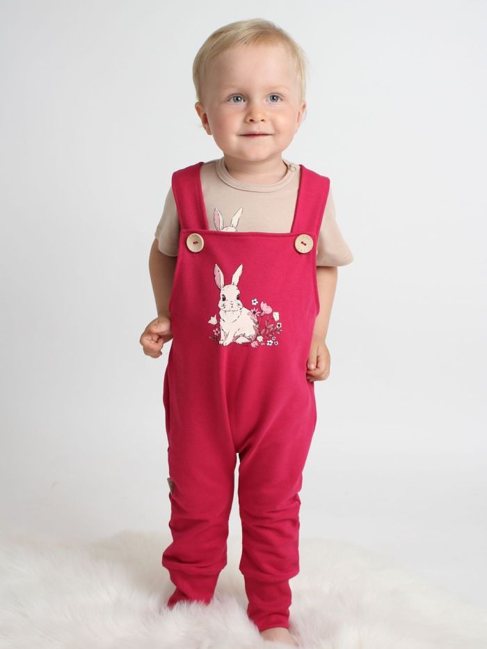 Dětské tepláky na šle SWEET BUNNY