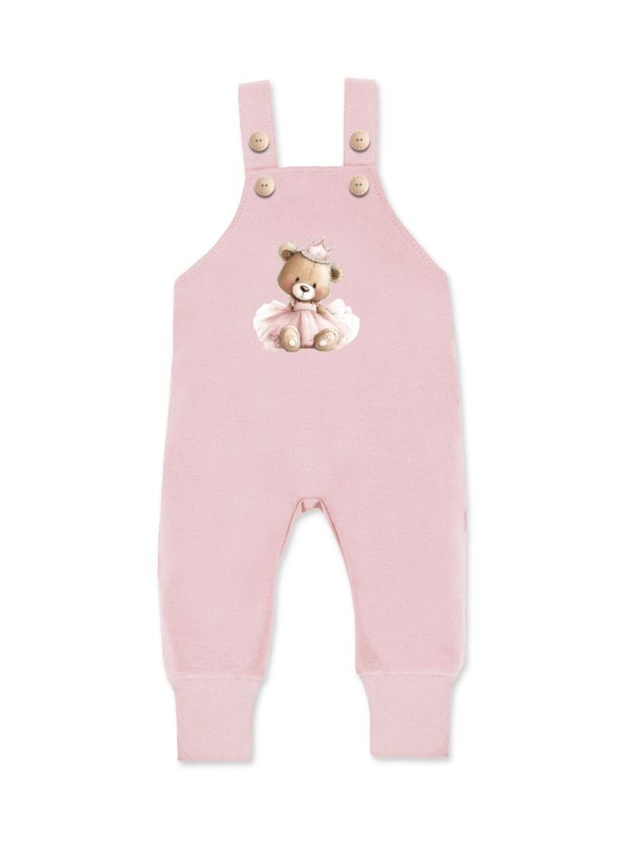 Dětské tepláky na šle TEDDY PRINCESS