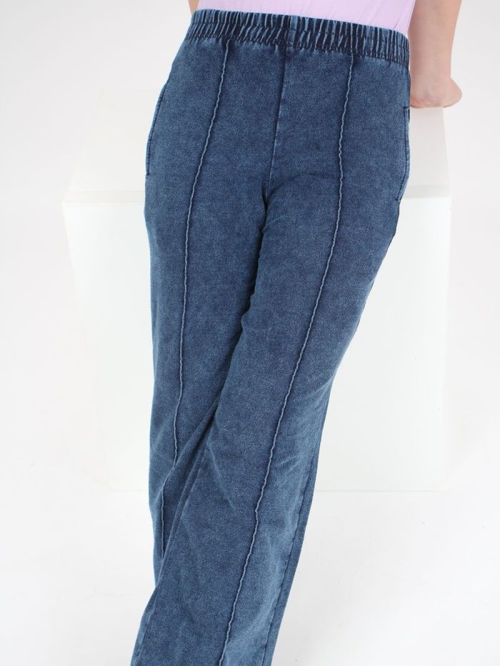 Dívčí kalhoty JEANS PADAVÉ