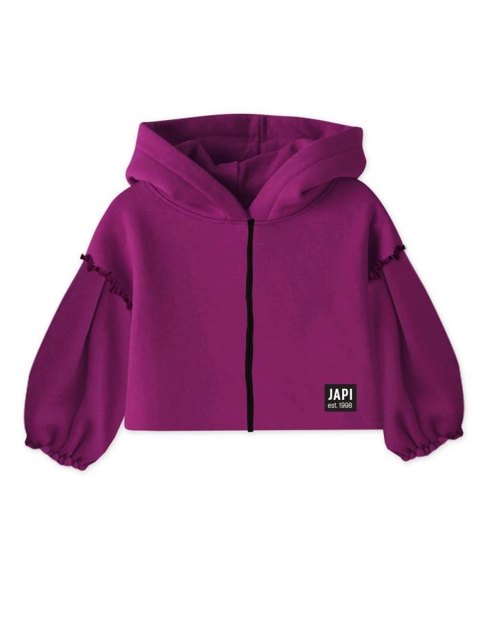 Dívčí mikina FLUFFY hrubá