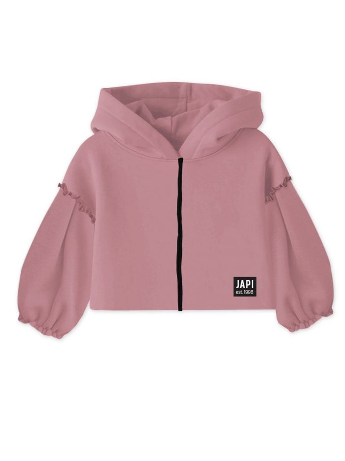 Dívčí mikina FLUFFY hrubá