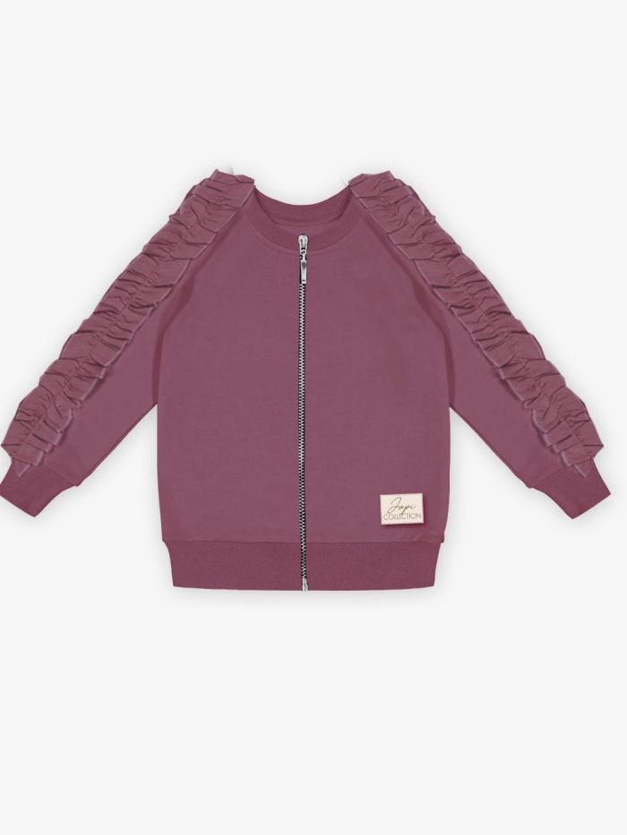 Dívčí mikina na zip LADY