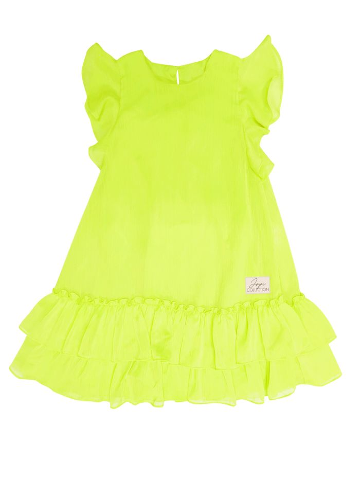 Dívčí šaty mušelínové FAIRYTALE s krátkym rukávem