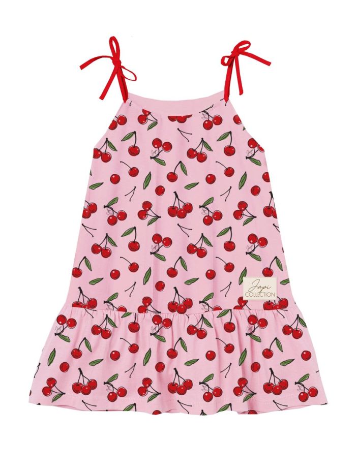 Čerešňové letné šaty
