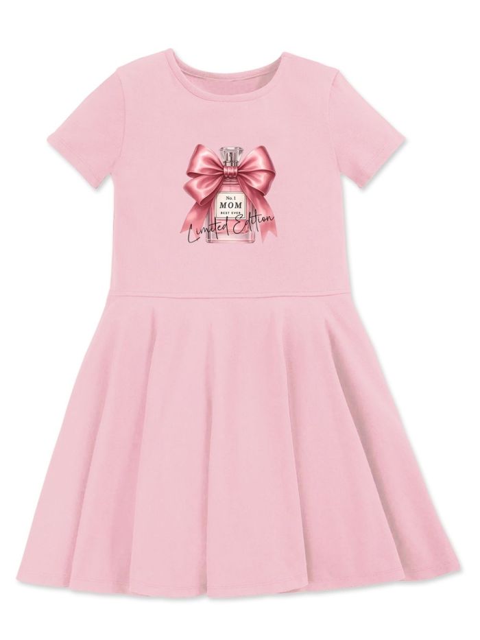 Dívčí šaty PARFUME s krátkym rukávem