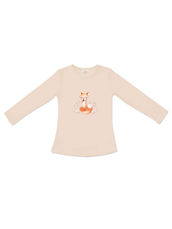 Dívčí tričko FOX s dlouhým rukávem