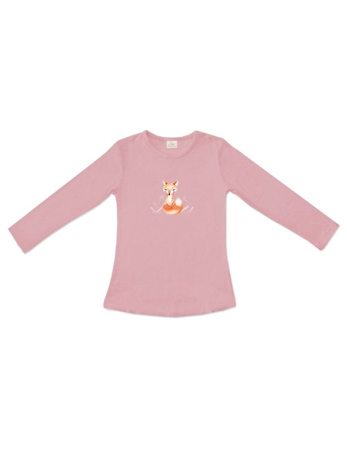 Dívčí tričko FOX s dlouhým rukávem