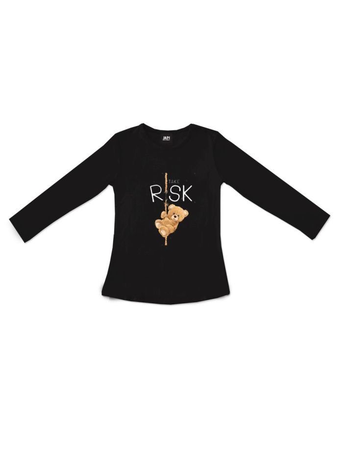Dívčí tričko RISK s dlouhým rukávem