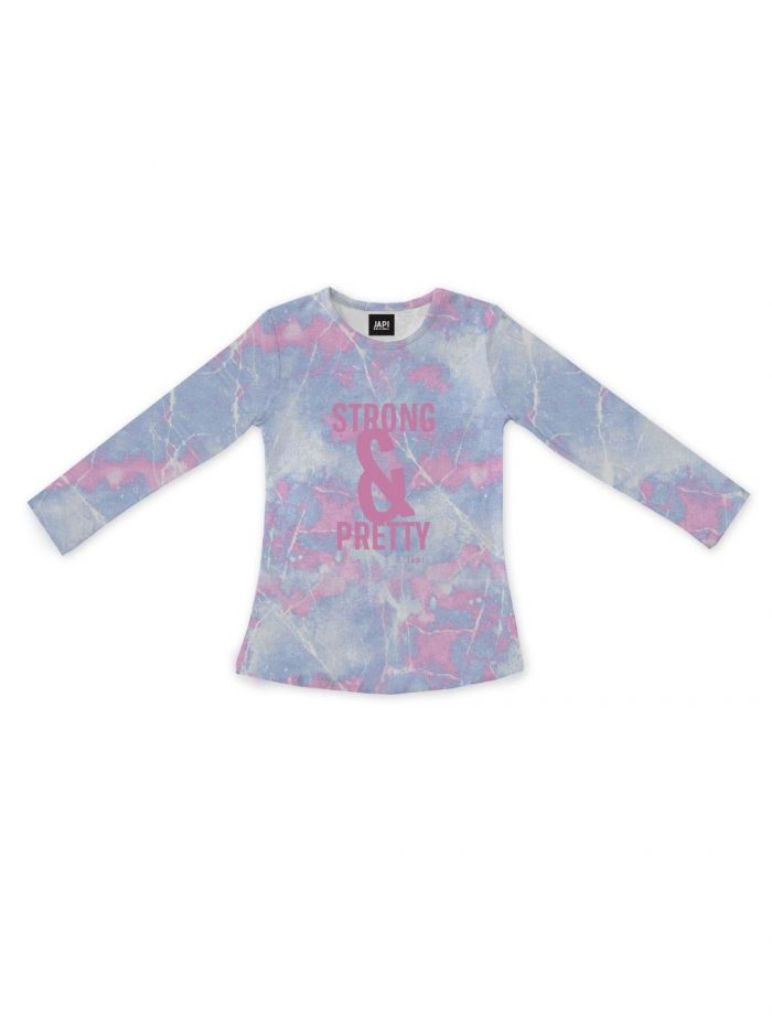 Dívčí tričko STRONG s dlouhým rukávem