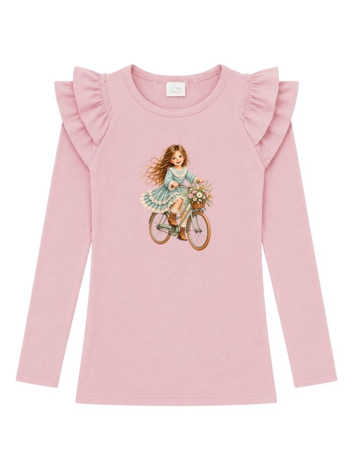 Dívčí tričko VINTAGE RIDE s dlouhým rukávem