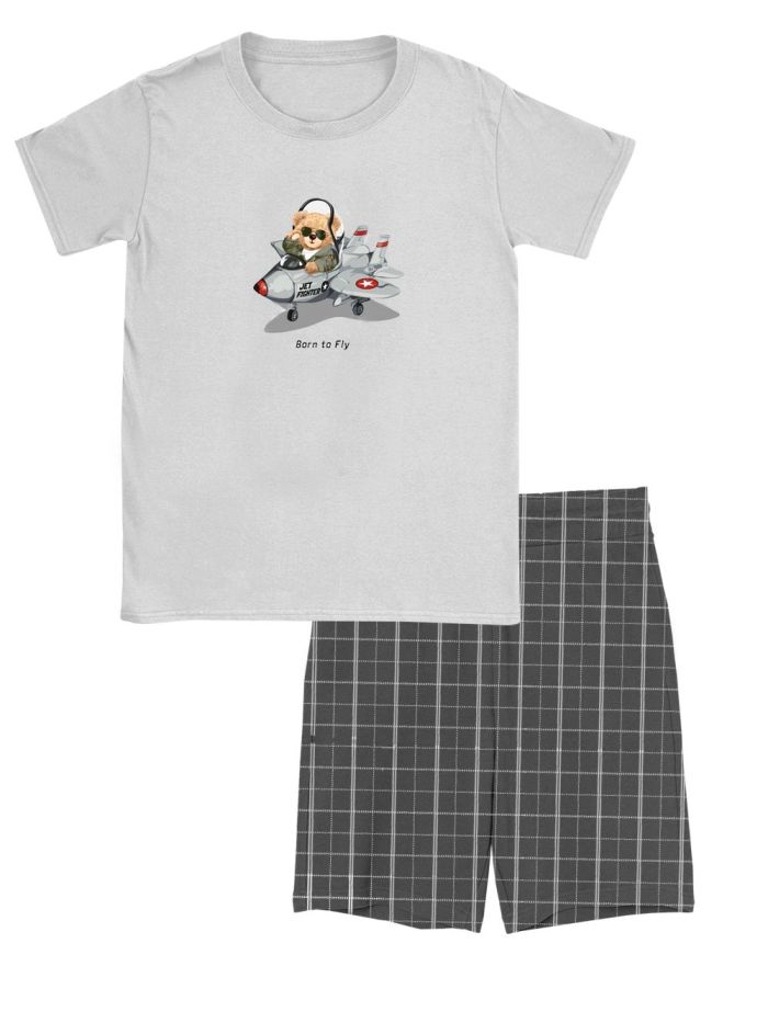 Pánské pyžamo  BORN TO FLY