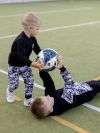 Chlapecká mikina s kapucí FOOTBALL