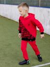 Chlapecká mikina s kapucí FOOTBALL