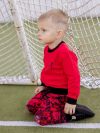 Chlapecká souprava pulovr + kalhoty FOOTBALL