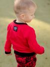 Chlapecká souprava pulovr + kalhoty FOOTBALL