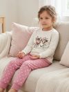 Dámske pyžamo LOVE in BLOOM s dlouhým rukávem