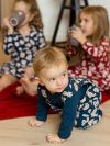 Dětské body 1F GINGERBREAD s dlouhým rukávem