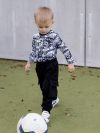 Dětské body FOOTBALL s dlouhým rukávem