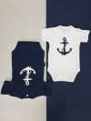 Dětské body NAUTICAL s krátkym rukávem