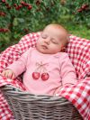 Dětské body SWEET CHERRY s dlouhým rukávem
