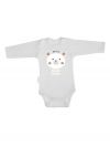 Dětské body TEDDY s dlouhým rukávem