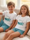 Dětské pyžamo OCEAN WAVES s krátkým rukávem