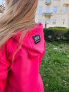 Dívčí mikina s kapucí MAGENTA
