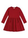 Dívčí šaty 1F GIRLS COLORS s dlouhým rukávem