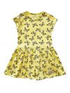 Dívčí šaty bavlněné BUTTERRFLY s krátkym rukávem