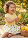 Dívčí šaty LEMONS s krátkym rukávem