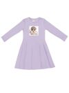 Dívčí šaty ROMANTIC GIRL s dlouhým rukávem
