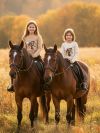 Dívčí tričko HORSE s dlouhým rukávem