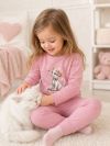 Dívčí tričko LITTLE SWEET CAT s dlouhým rukávem