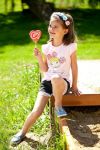 Dívčí tričko Lollipop KR