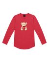 Dívčí tričko TEDDY LOVE s dlouhým rukávem